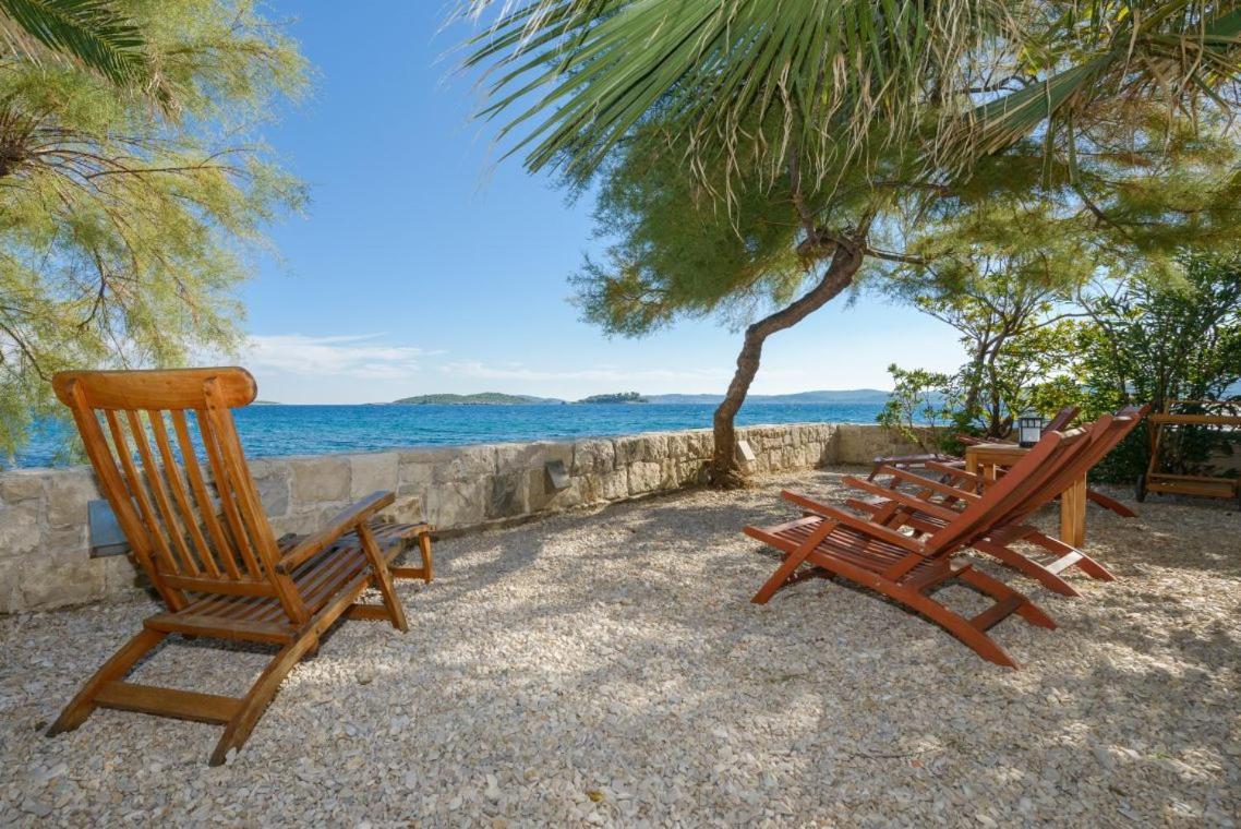 Luxury Beachfront Villa Mare With Private Pool At The Beach Orebic - Peljesac Kültér fotó